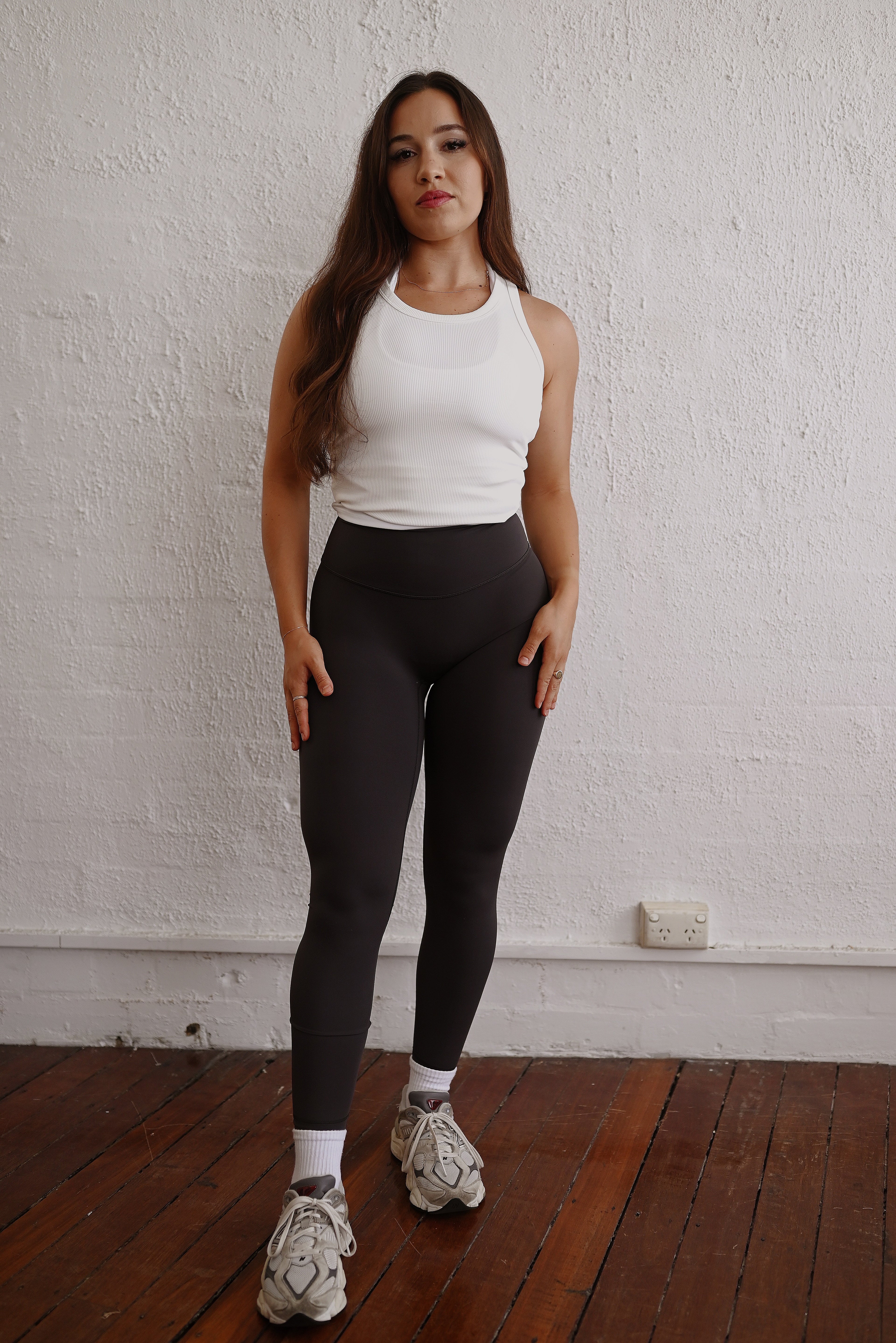 High Waisted Courtneys - Ankle Length Leggings