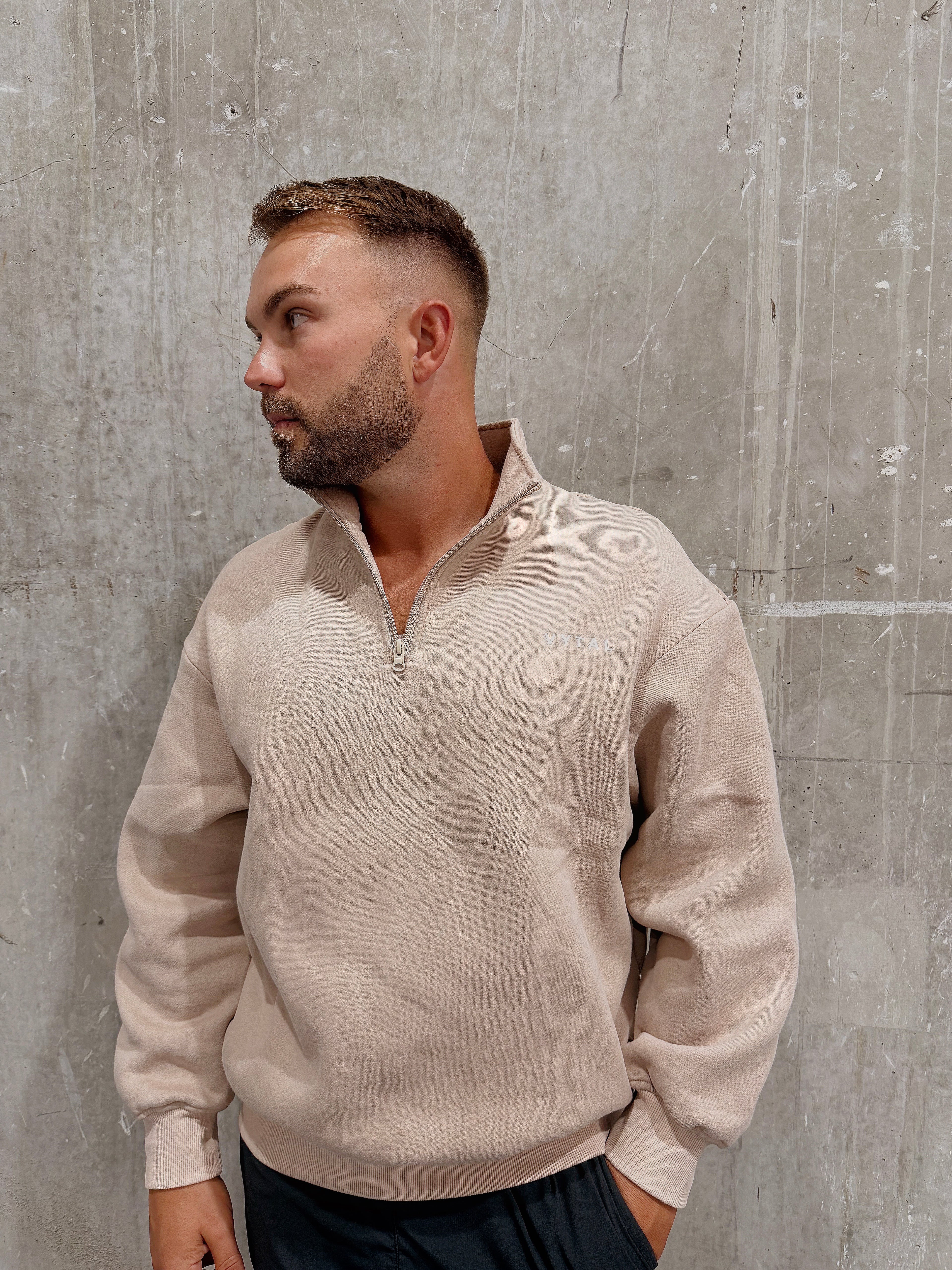 Union Quarter Zip - Unisex Relaxed Fit