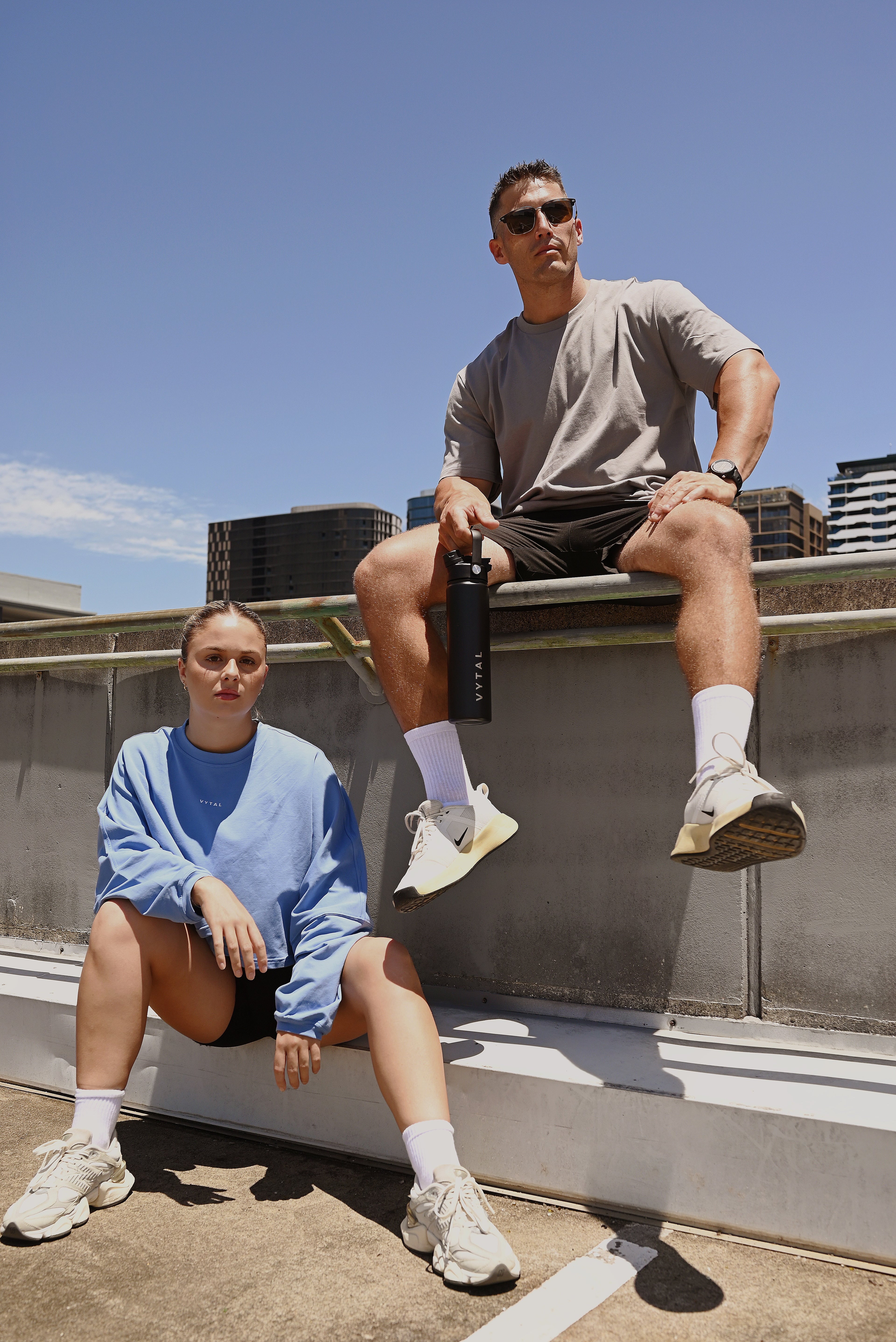Cropped Oversized Long Sleeve