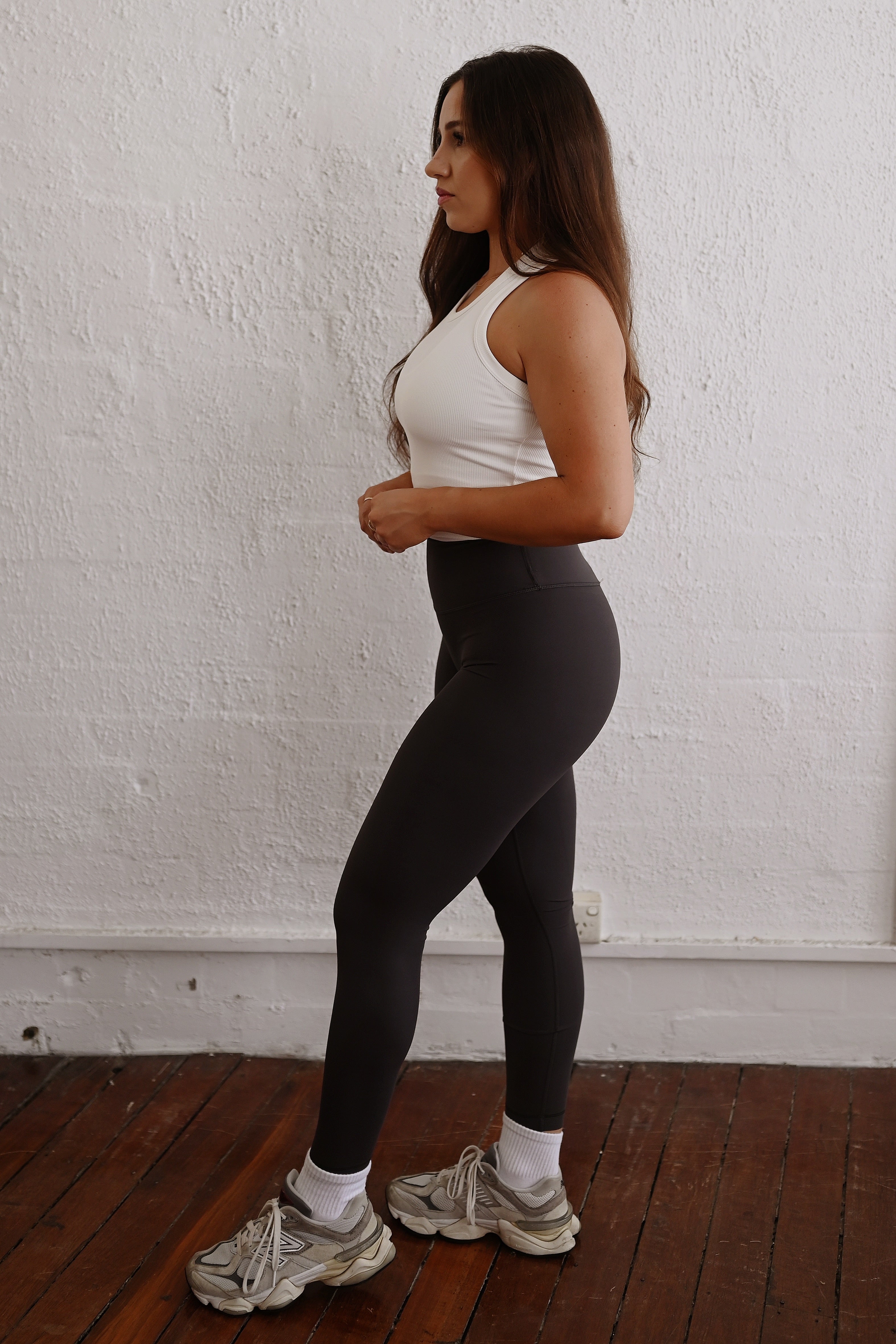 High Waisted Courtneys - Ankle Length Leggings