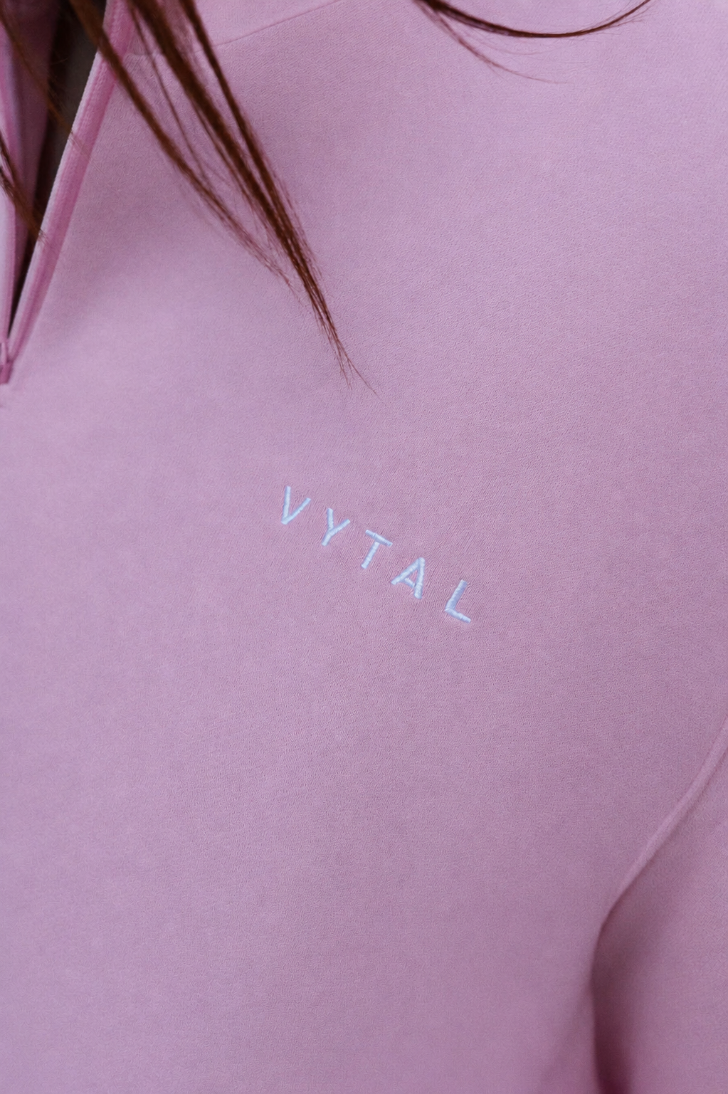 Cropped Quarter Zip - Women's Relaxed Fit