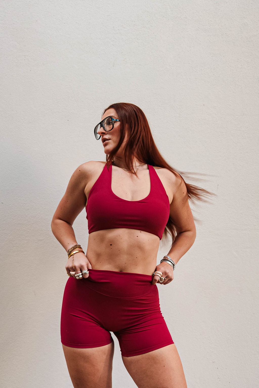 Women's Active Shorts- High Waisted
